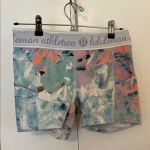 lululemon athletica Multicolor Athletic Shorts